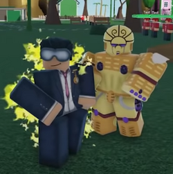 Gold Experience, A Universal Time Roblox Wiki