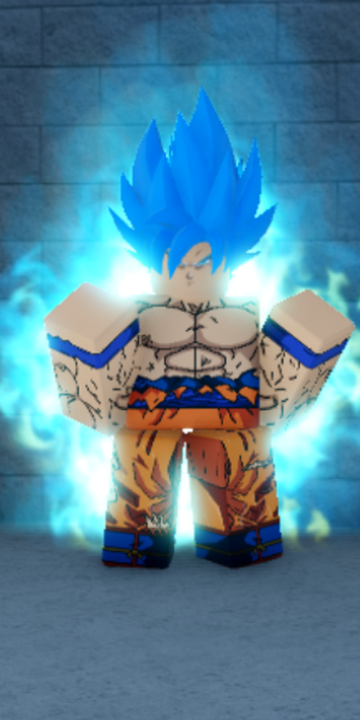 SUPER SAIYAJIN LENDÁRIO E SUPER SAIYAJIN BLUE VS BROLY NO DRAGON BALL DO  ROBLOX!! 