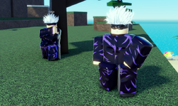 Gojo (NPC), A Universal Time Roblox Wiki