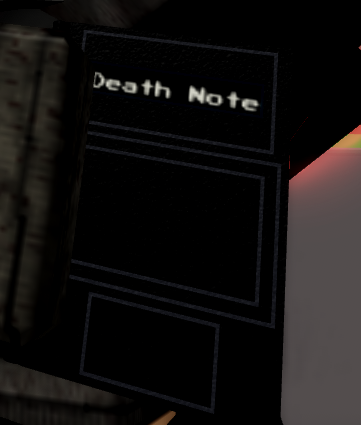 Death Note A Universal Time Roblox Wiki Fandom - l death note roblox id