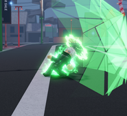 Alternate pose with the Sentinel Skin