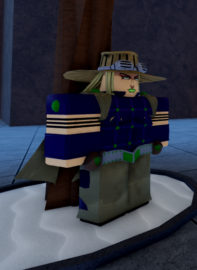 Replying to @luffy_gordito.xd Gyro Zeppeli (JoJo) Roblox outfit