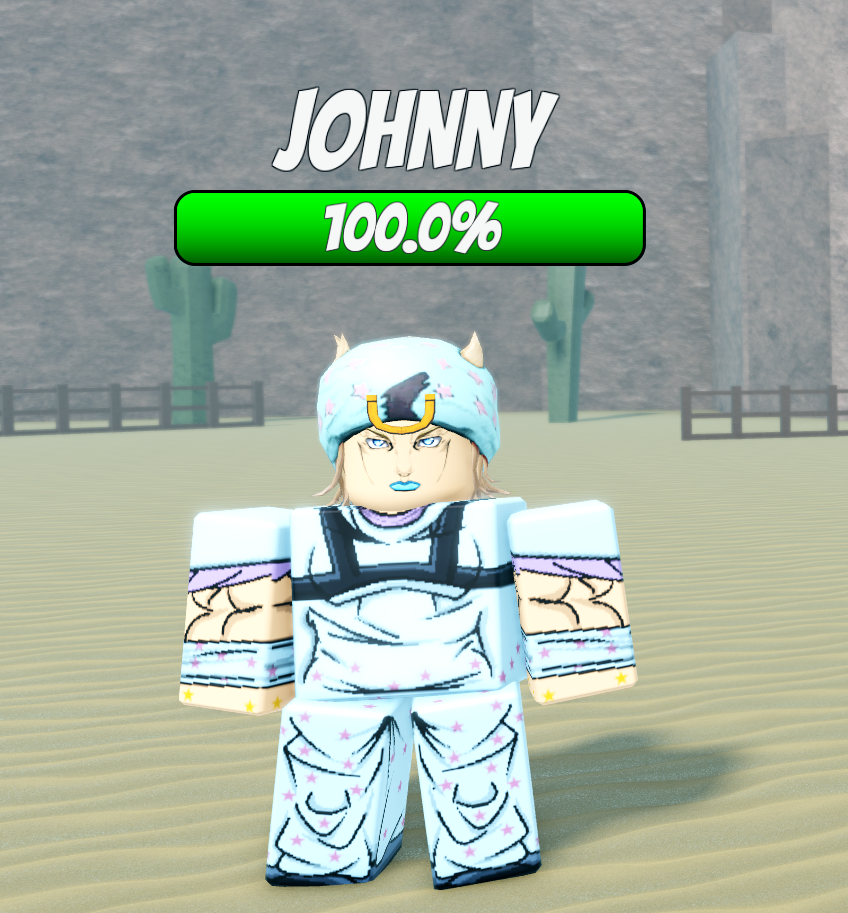Infinite Spin) The Roblox Johnny Joestar experience