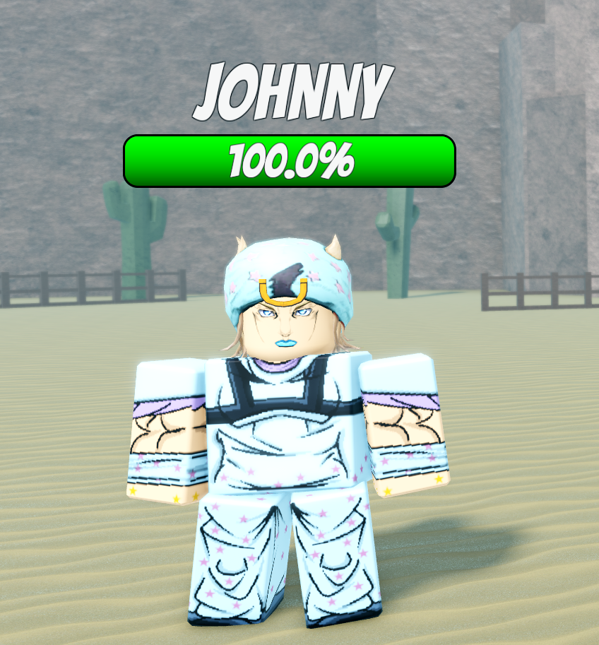 How To Make Johnny Joestar In Roblox 