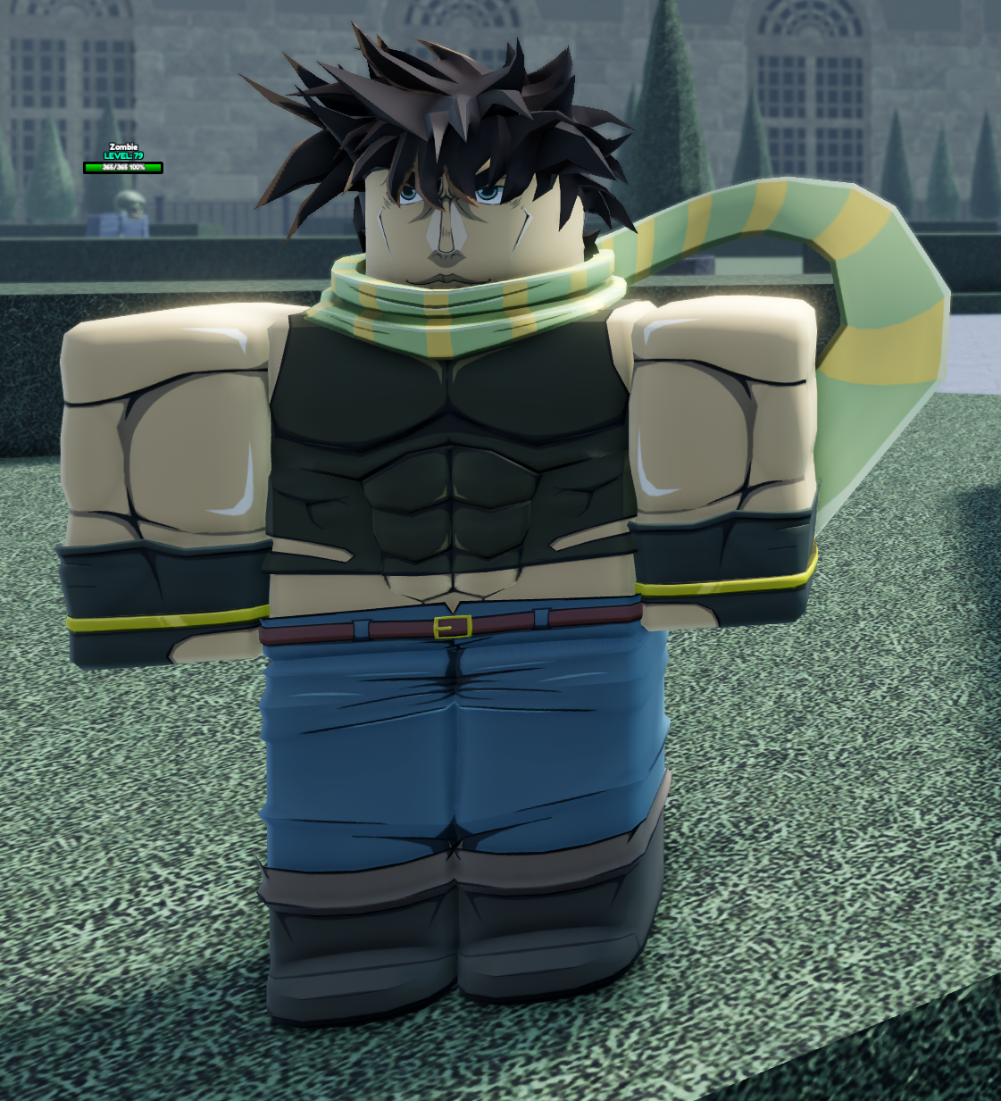 HOW TO MAKE JOHNNY JOESTAR IN ROBLOX!!!! 