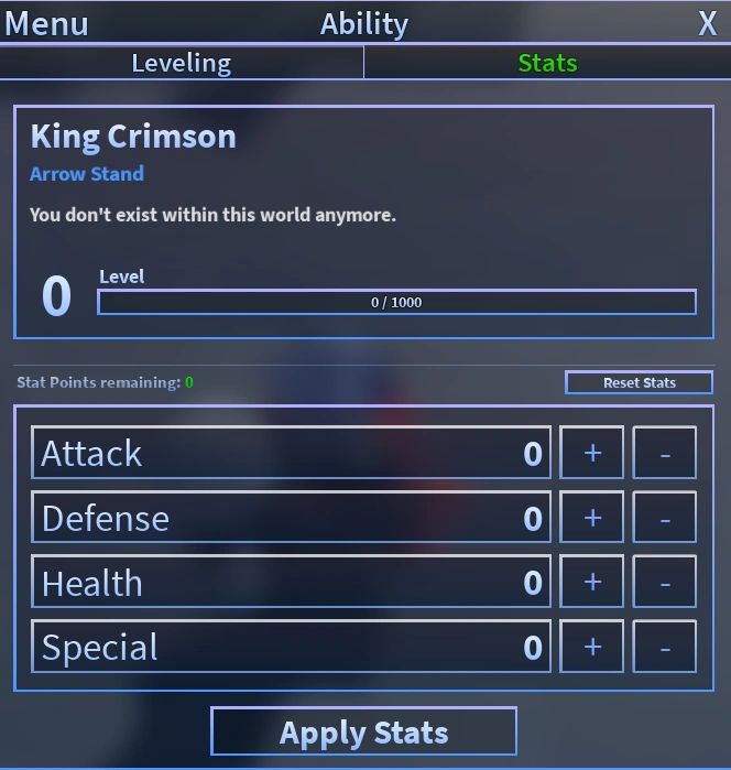 Ability Leveling A Universal Time Roblox Wiki Fandom