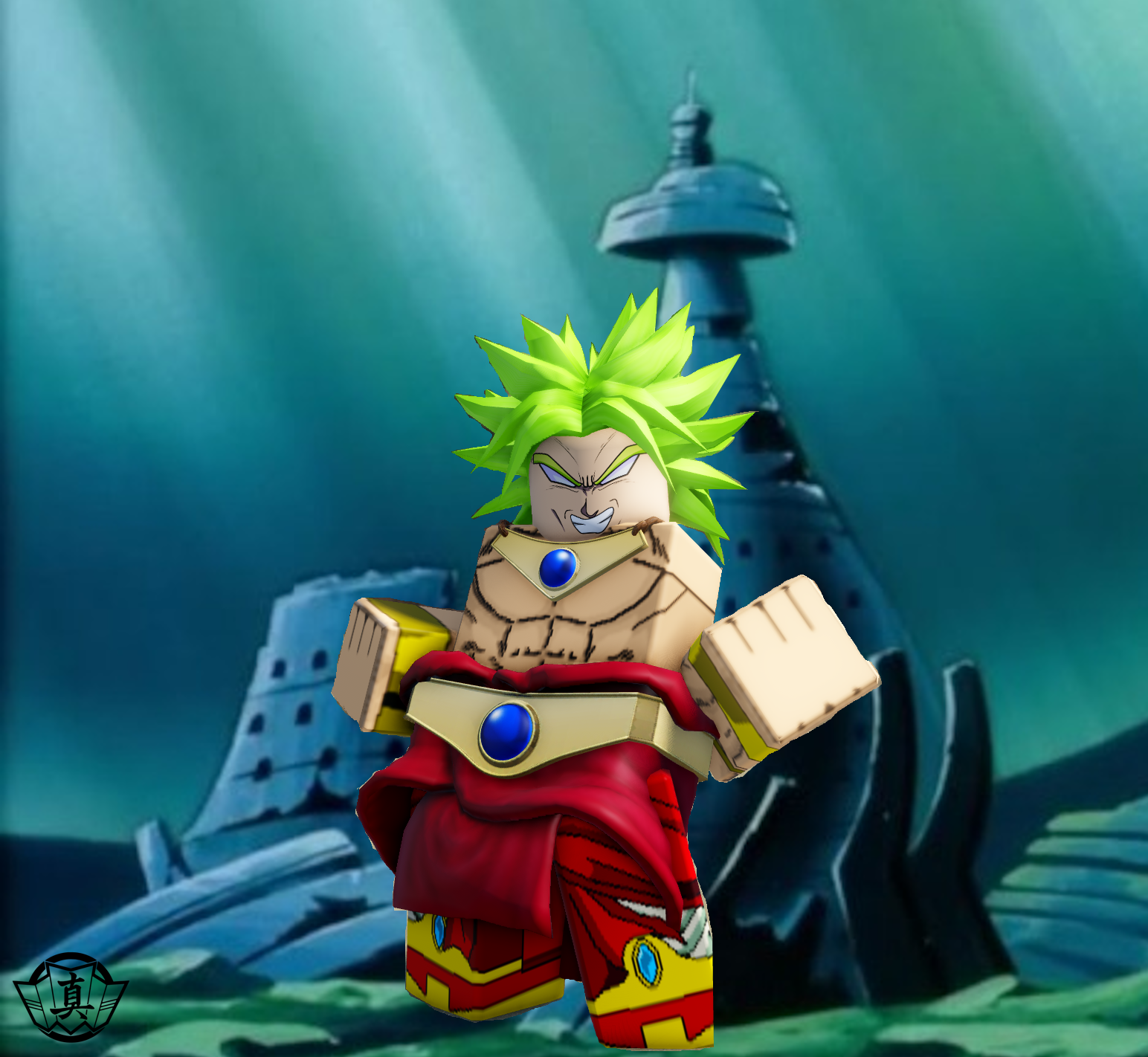 FIZ A FUSÃO COM O LENDÁRIO SUPER SAIYAJIN BROLY NO ROBLOX