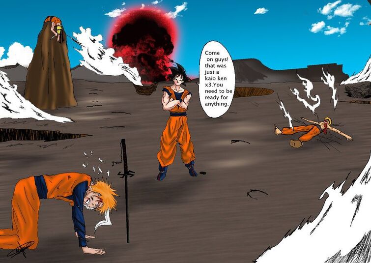 Goku VS Naruto #animeedit #anime #gokusolos