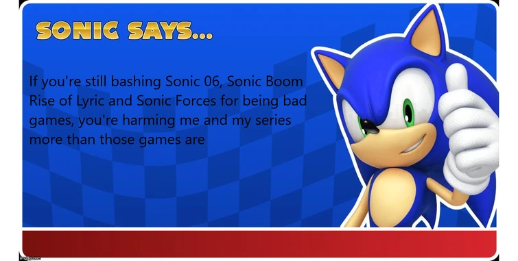 Sonic says | Fandom