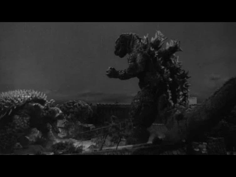 Godzilla vs. Anguirus (1080p HD) | Godzilla Raids Again