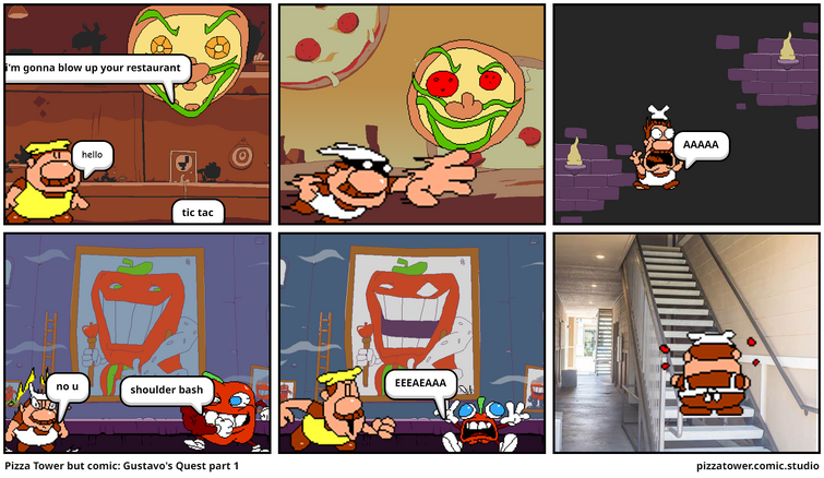 My Favorite Characters in Pizza Tower - Comic Studio