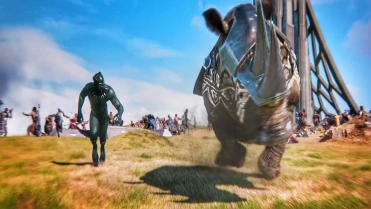 Black panther vs Rhino