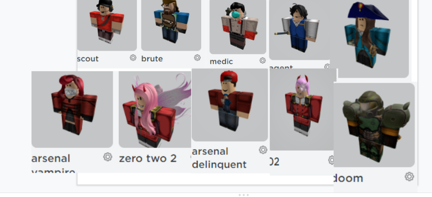 I made ARSENAL SKINS into ROBLOX AVATARS