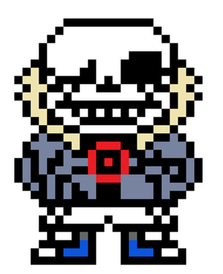 Killer sans pixel art