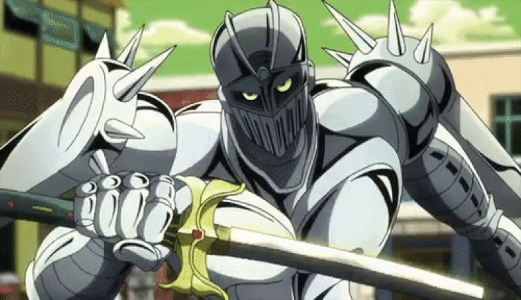 How strong is SilverChariot amped with Anubis? : r/StardustCrusaders