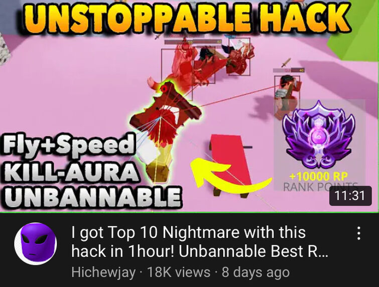 I HACKED In ROBLOX Bedwars 