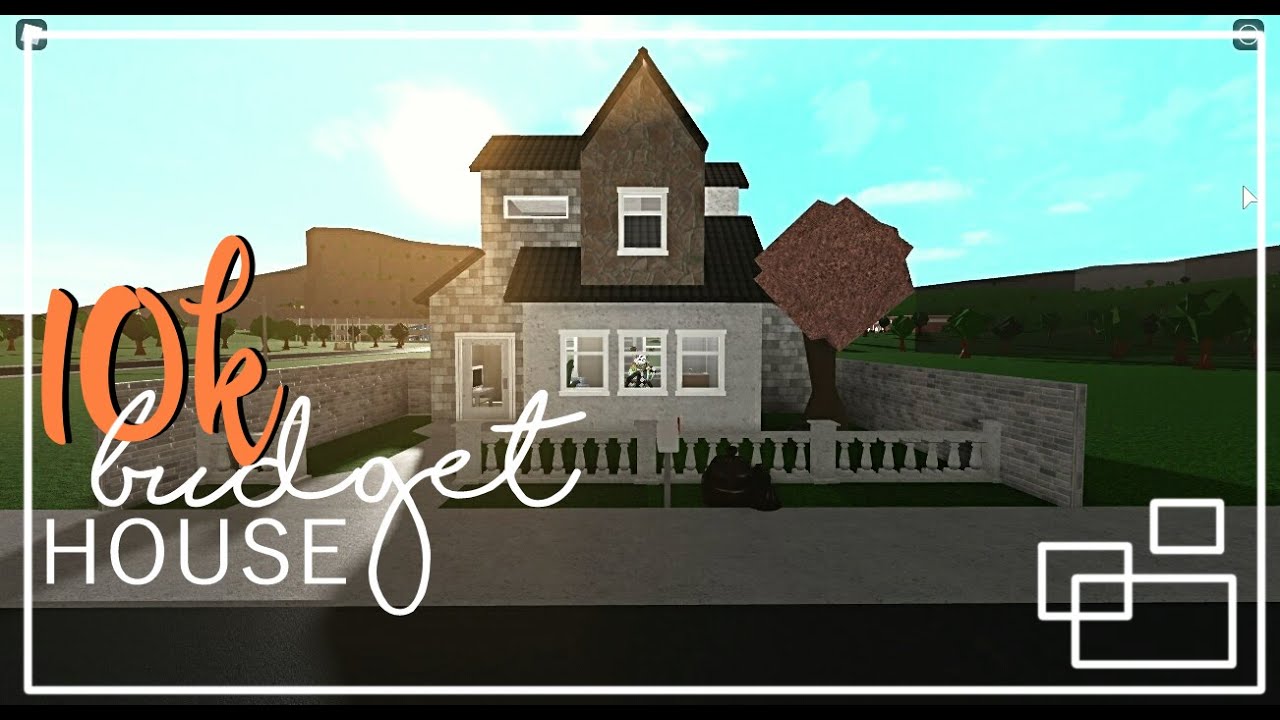 roblox bloxburg 10k no gamepass house