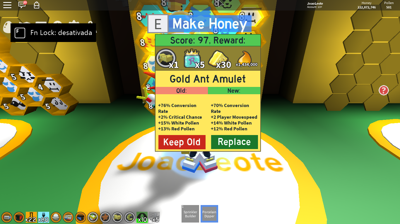 Bee Swarm Simulator Amulets