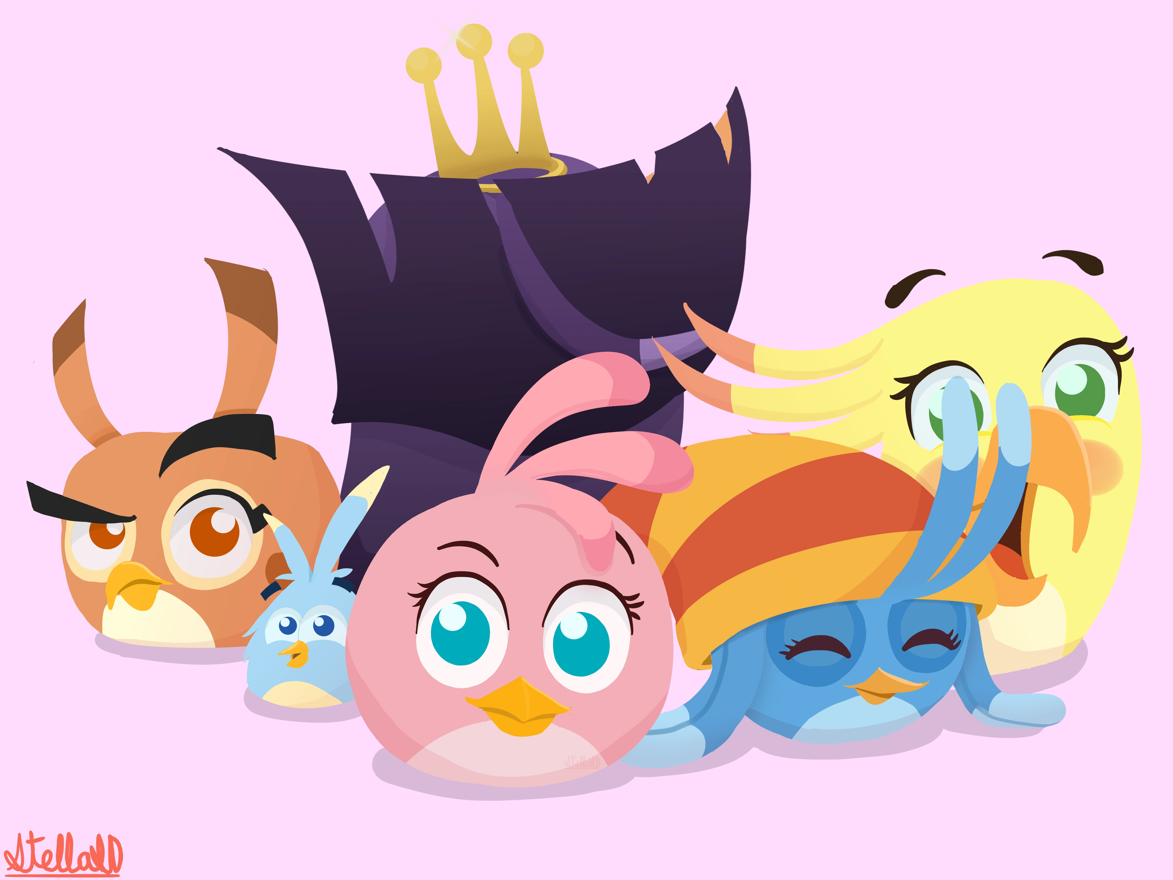 Drew something for Angry Birds Stella Day | Fandom