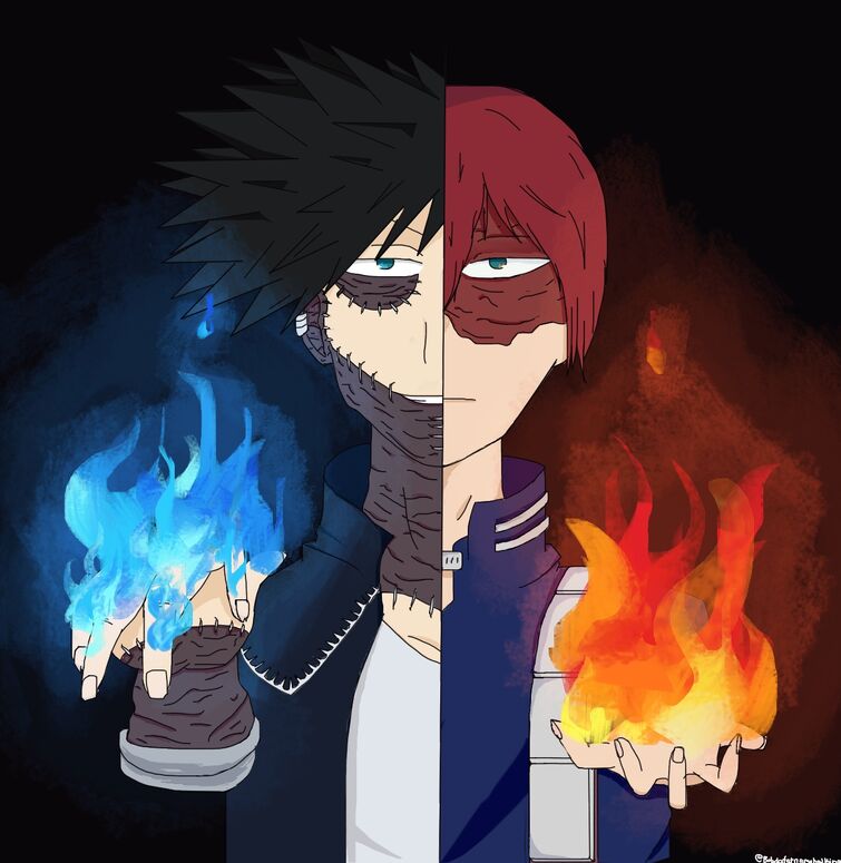 Todoroki and Dabi art | Fandom