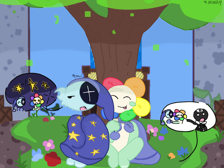 moonflower art by yours truly!!- Fandom