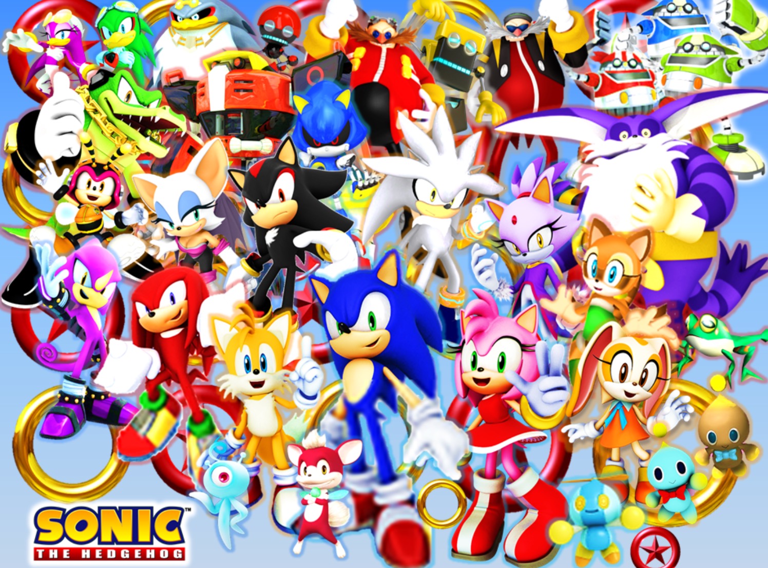 Am I the only one who enjoys all the Sonic characters/ why does the