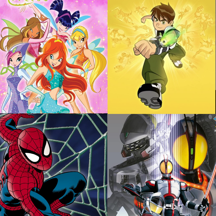 Winx Club, Ben 10, Spider-Man TAS and Kamen Rider Faiz | Fandom