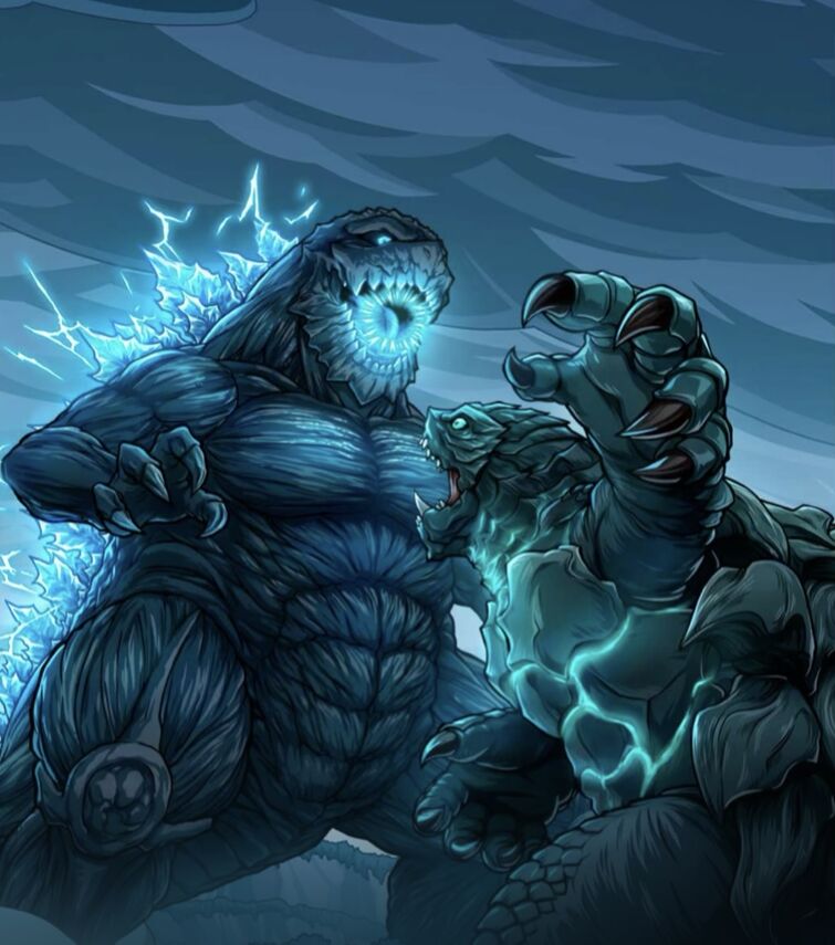 Godzilla Earth (Anime Trilogy) vs Jormungandr (GOW) : r/GODZILLA