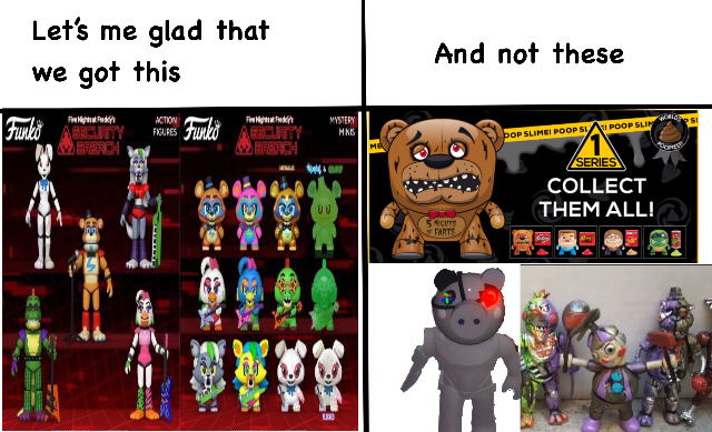 bootleg fnaf figures