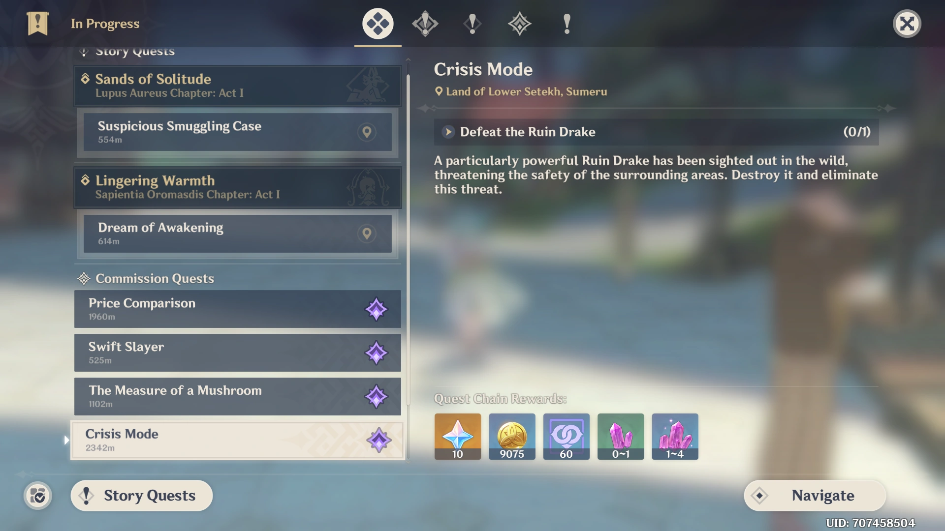 Missing Quest Page Crisis Mode Fandom