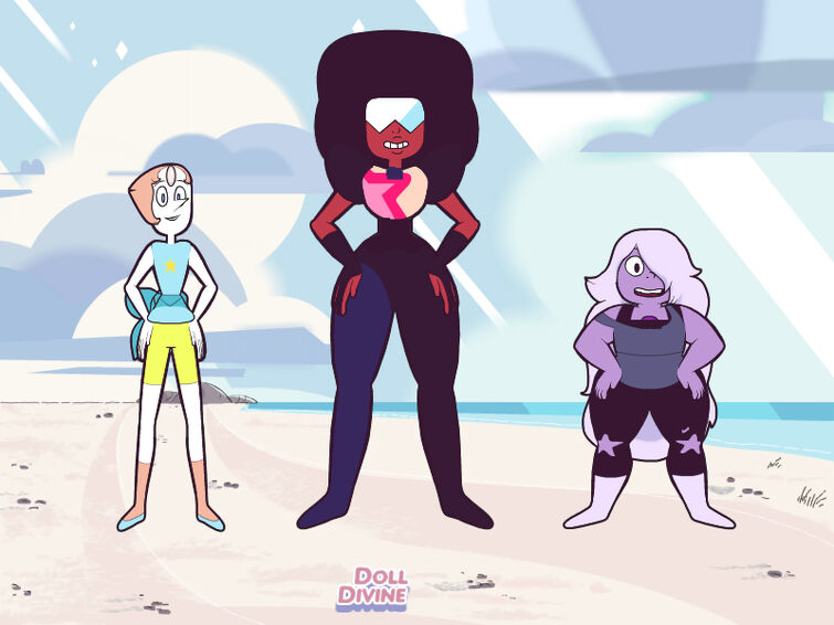 Garnet, Amethyst & Pearl |