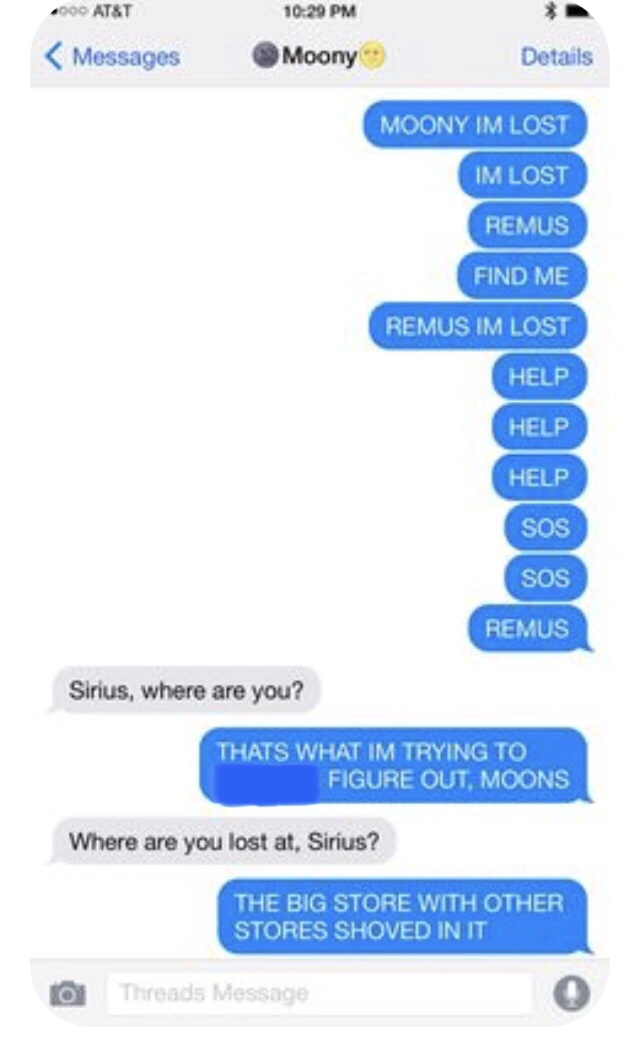 HP Text Messages #5 | Fandom