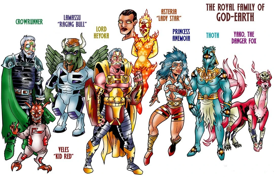 Royal Family of God Earth A2 Amalgam Universe Wiki Fandom