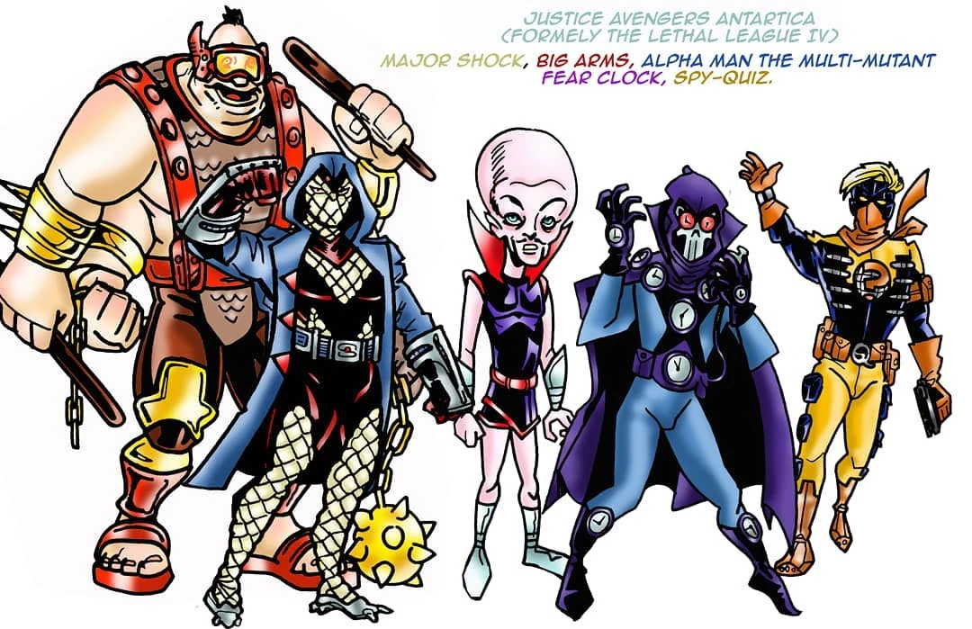 Justice Avengers Antarctica A2 Amalgam Universe Wiki Fandom