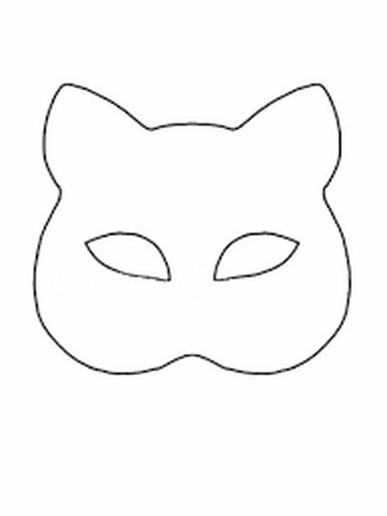 White Cat Therian Mask 