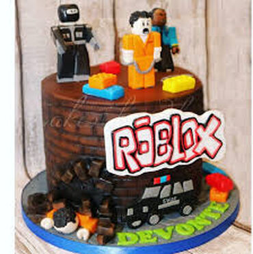 Roblox Jailbreak themed - Pipe Dream Custom Cakes