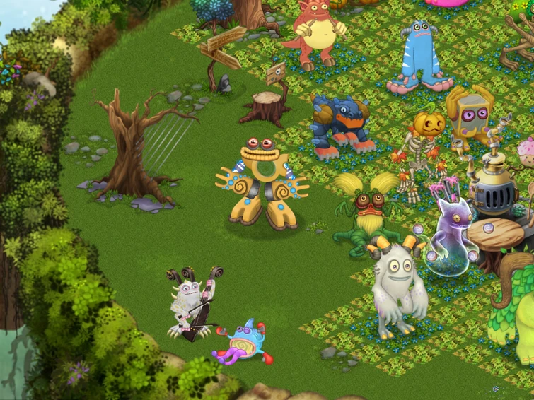 The wubbock + All Common monsters on Plant Island! | Fandom