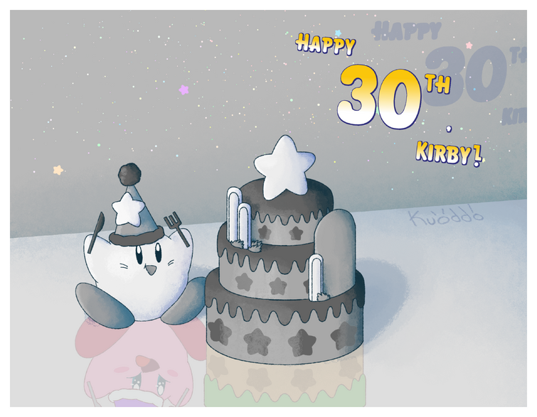 Happy (delayed by a bit) 30th Anniversary to Kirby's Adventure! : r/Kirby