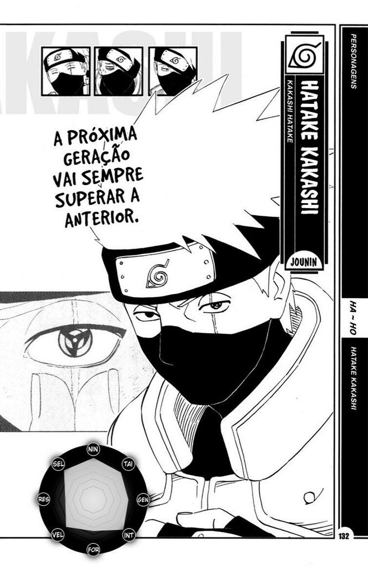 Clã Hataque  Naruto engraçado, Kakashi hatake, Memes