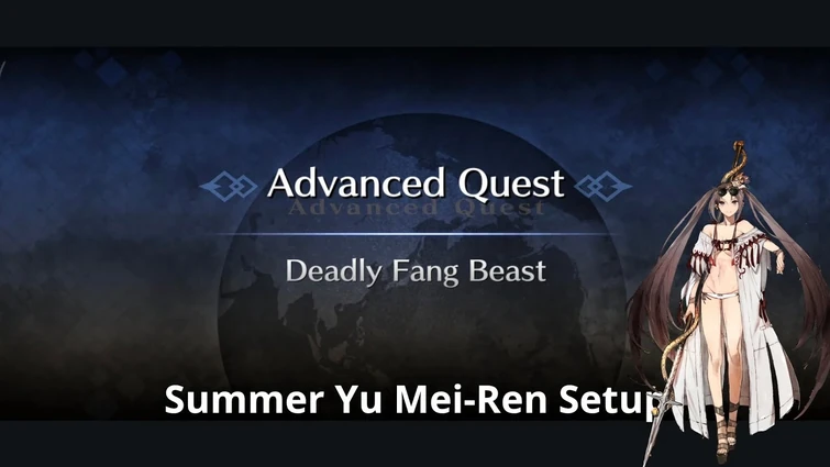 [FGO NA] Cu Chulainn Alter Advanced Quest — Summer Yu Mei-Ren Setup