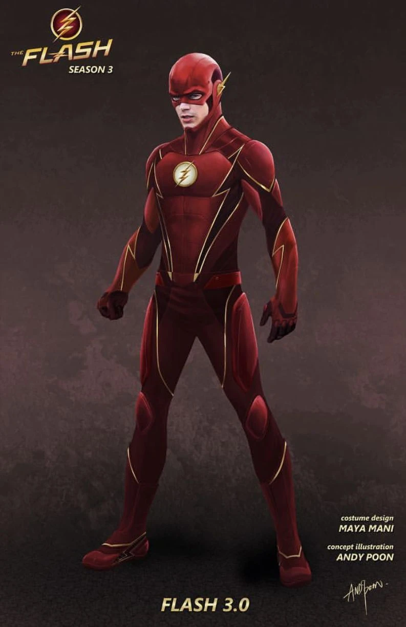 Why did the flash not use this suit for season 3? | Fandom