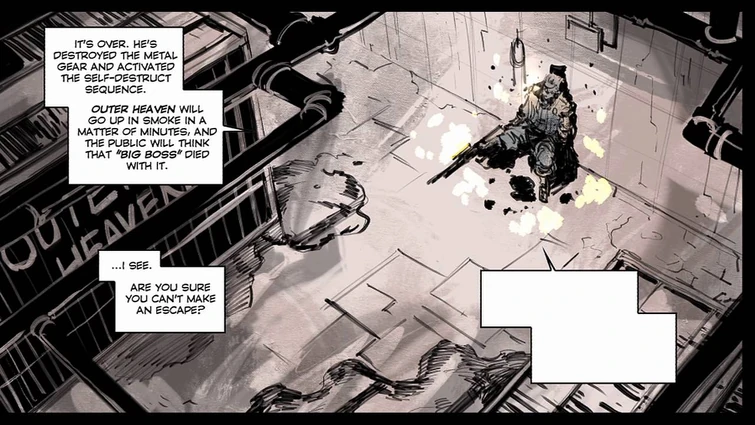 Metal Gear Solid Fancomic - Last Day in Outer Heaven