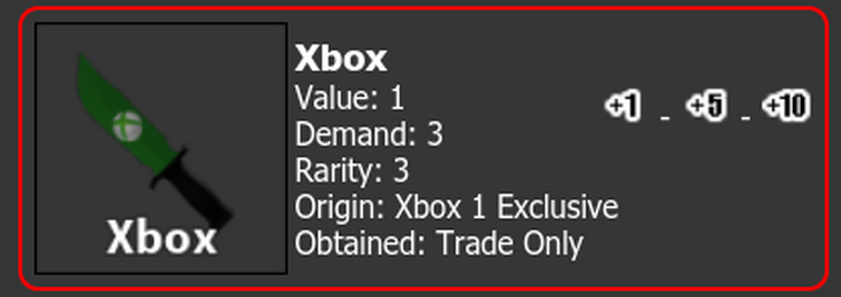 Xbox For Seer Fandom - roblox mm2 how much is seer worth