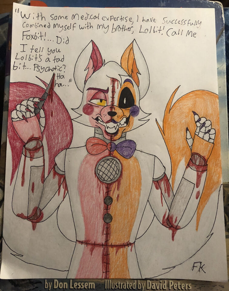 Lolbit Fanart Puzzle. - online puzzle