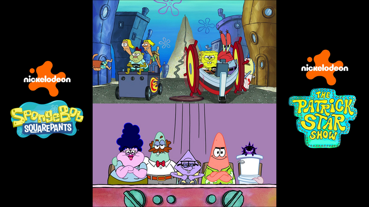 Spongebob Squarepants The Patrick Star Show Racing Mash Up Picture Fandom 