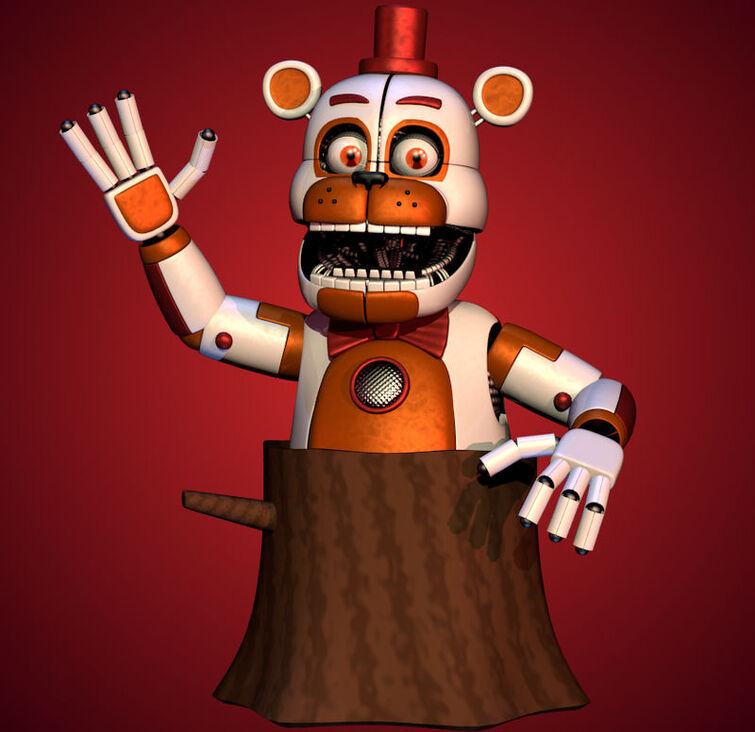If there ever was a hard reboot of the FNaF series I'm sure that Tree Trunk  Freddy would exist.