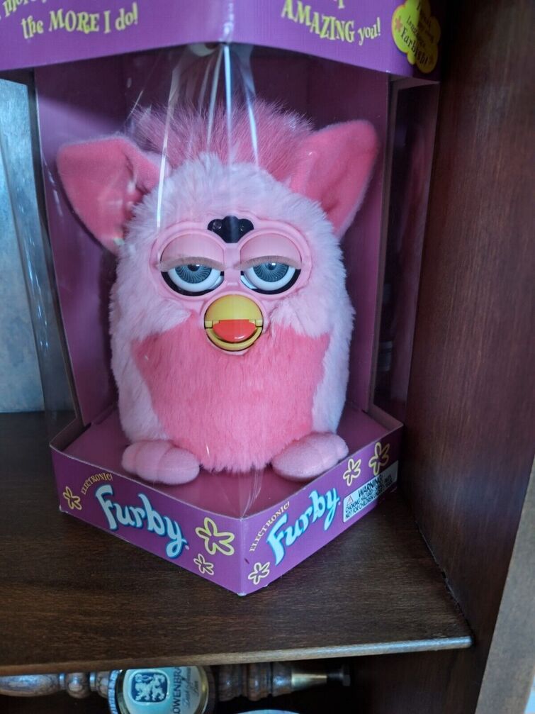 an update on how cleaning my baby furby is going! she's officially