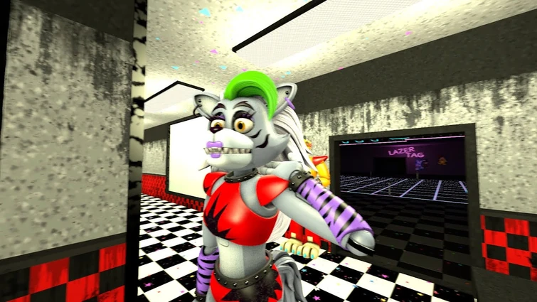 [FNAF SFM] The Diary of Pizzaplex #2 - Bullied Roxy