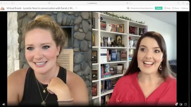 Lynette Noni in conversation with Sarah J. Maas