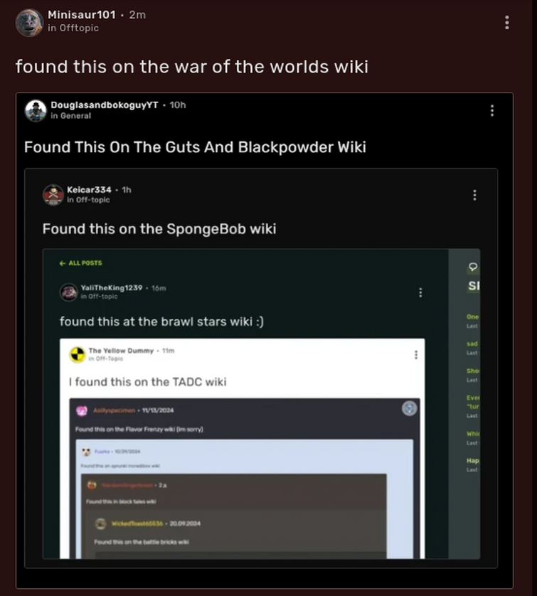 All posts by Sp0g-p0ps1cl3-2i | Fandom